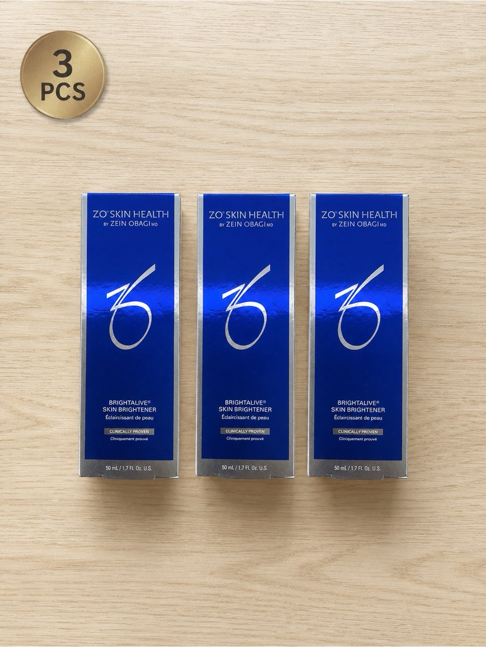 ZO Skin Health Brightalive Skin Brightener - Blue (3 Pack)